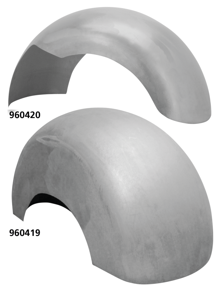 9.00" Rigid St rear fender Trimmed