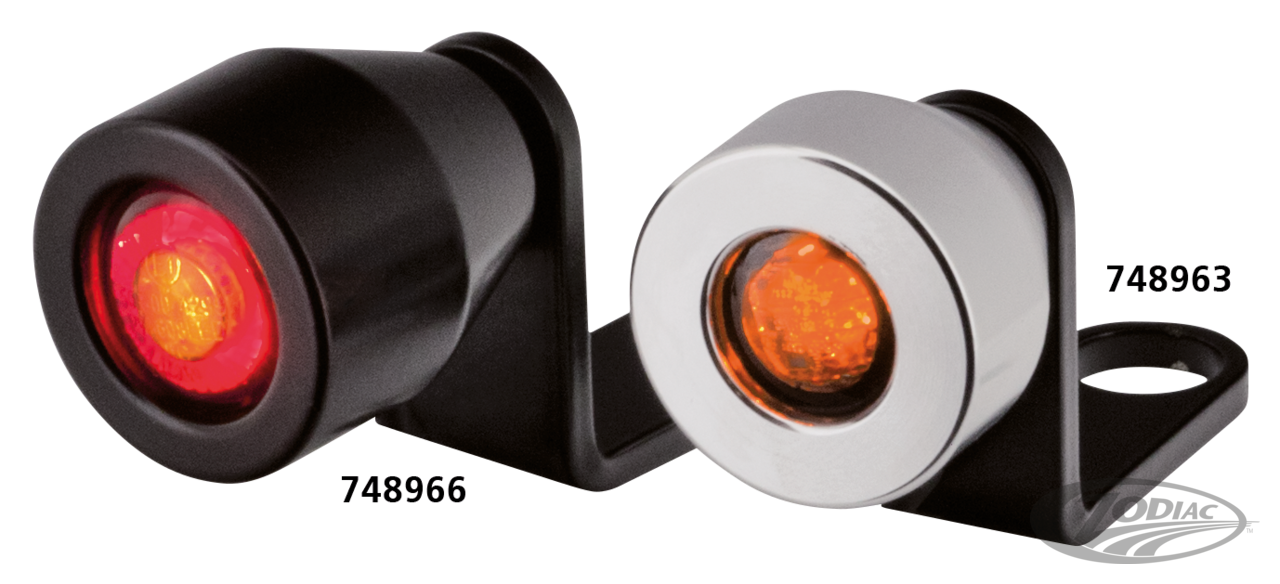 Polished RR turn signals + brackets