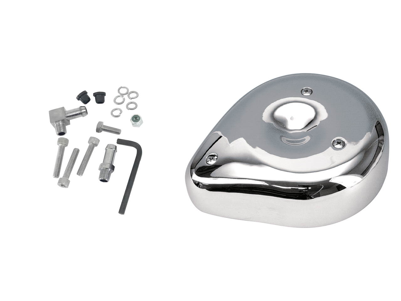 GZP Chrome air cleaner CV Carb & Delphi