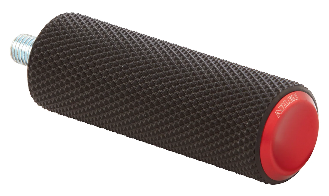 Knurled Fusion Shift / Brake Peg - Red