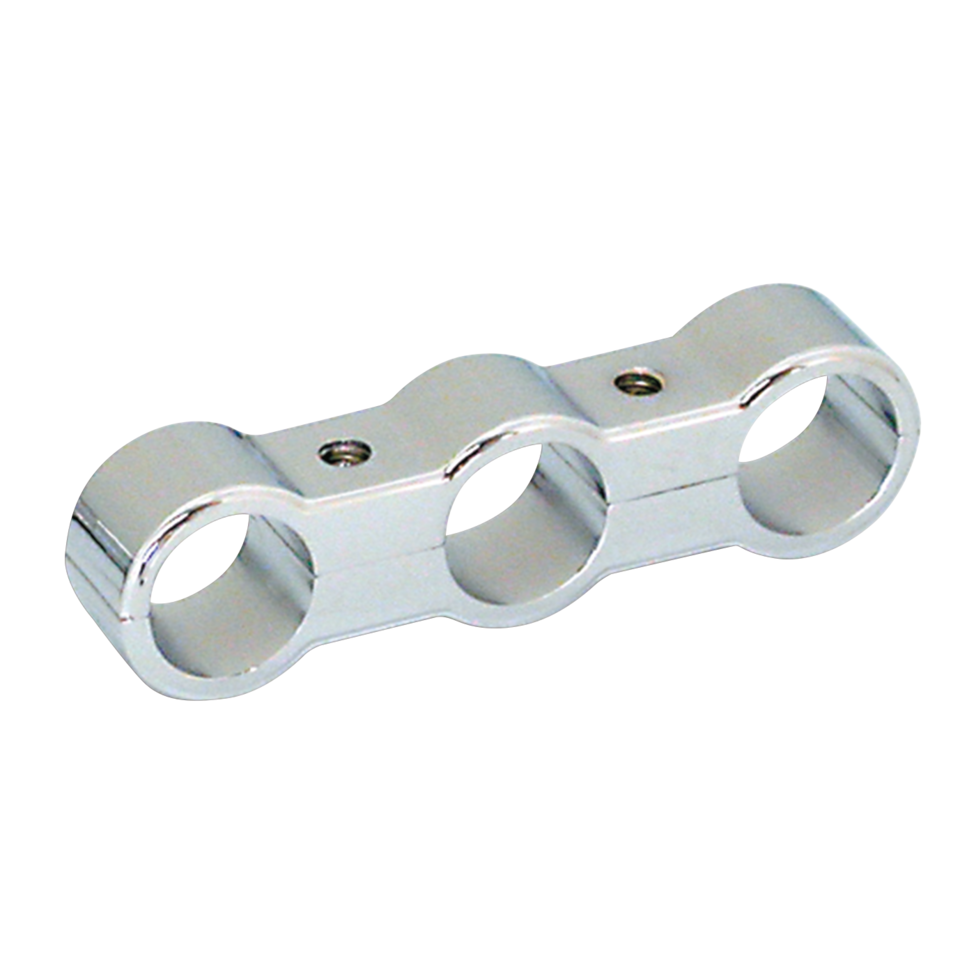 GZP Chrome plain oil line seperator 3 ho