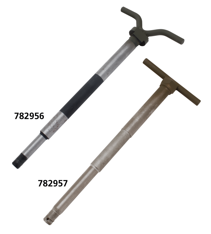 Axle front with handle military WLC