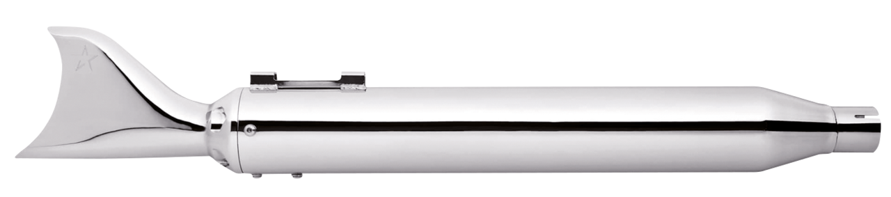 4" SHARKTAIL SO/s CHROME VIC08-17