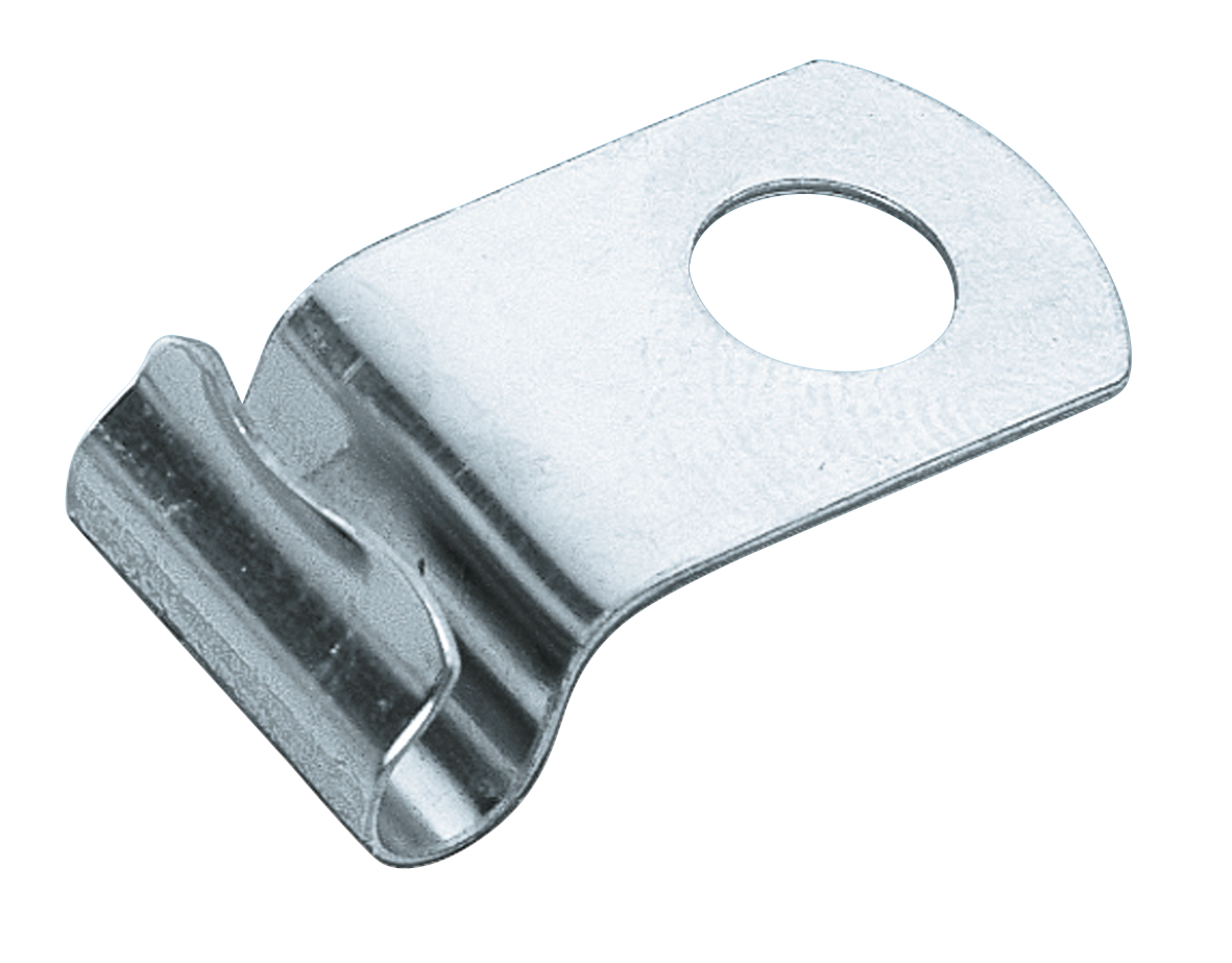 GZP stainless Speedo cable mount clip