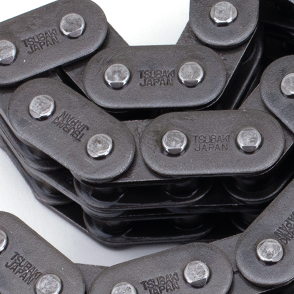 Tsubaki Primary RF08B-2 Black 76L Ovals