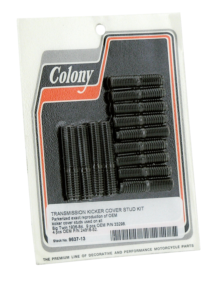 Trans kick cover stud kit BT36-84
