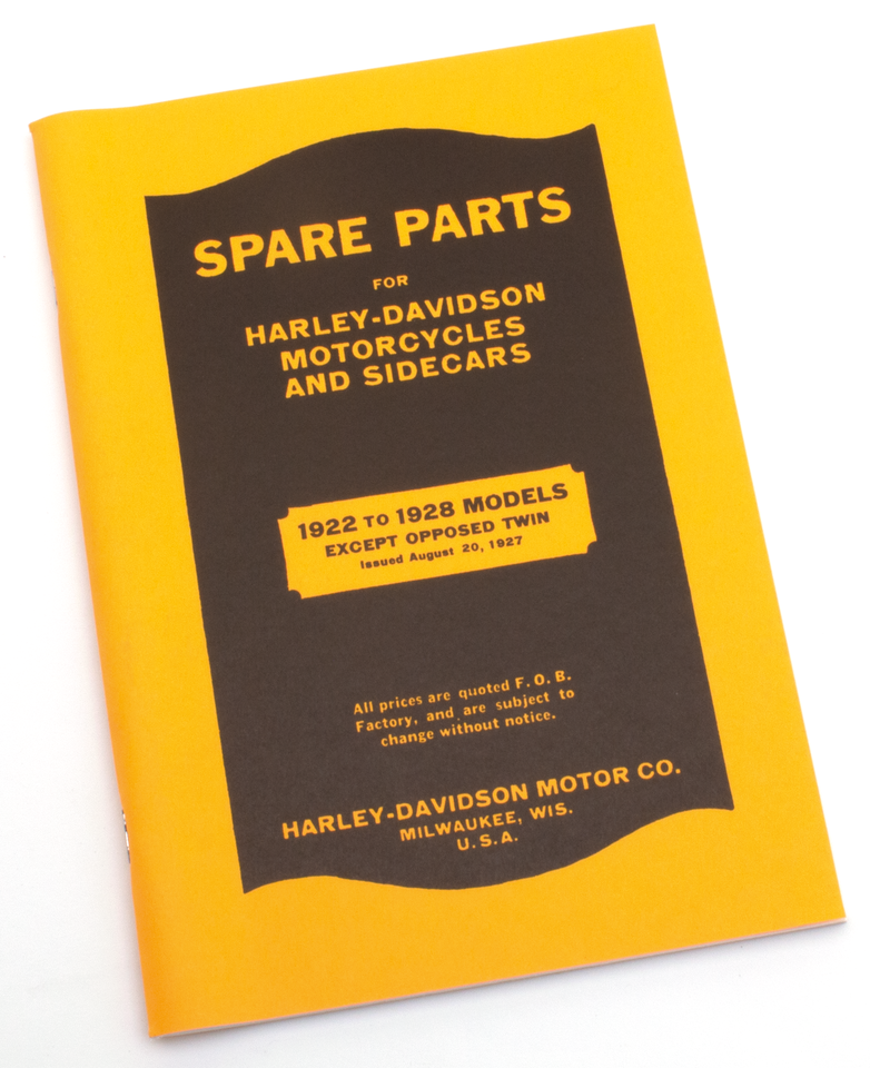 Spare Parts Catalog Twin Models 22-28