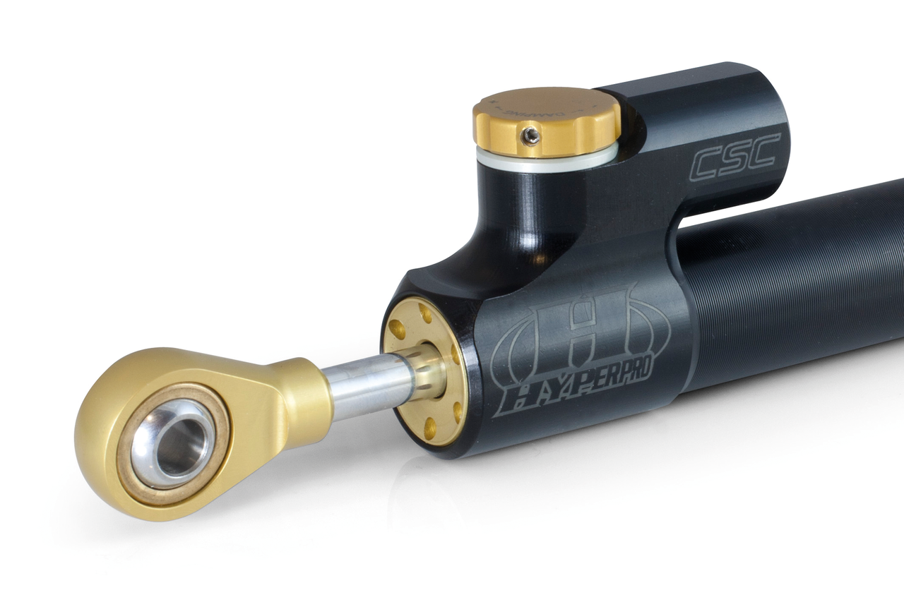 Hyperpro Steering Damper 120mm black