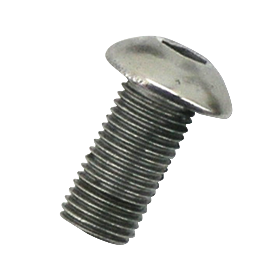 Button head screw 3/8-24x0.75" UNF zinc