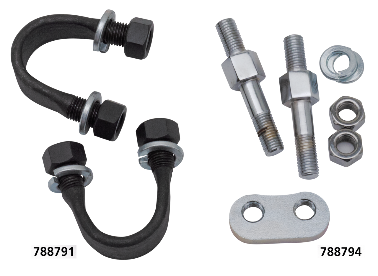 MOUNTKIT rearguard/batt box WL chrome