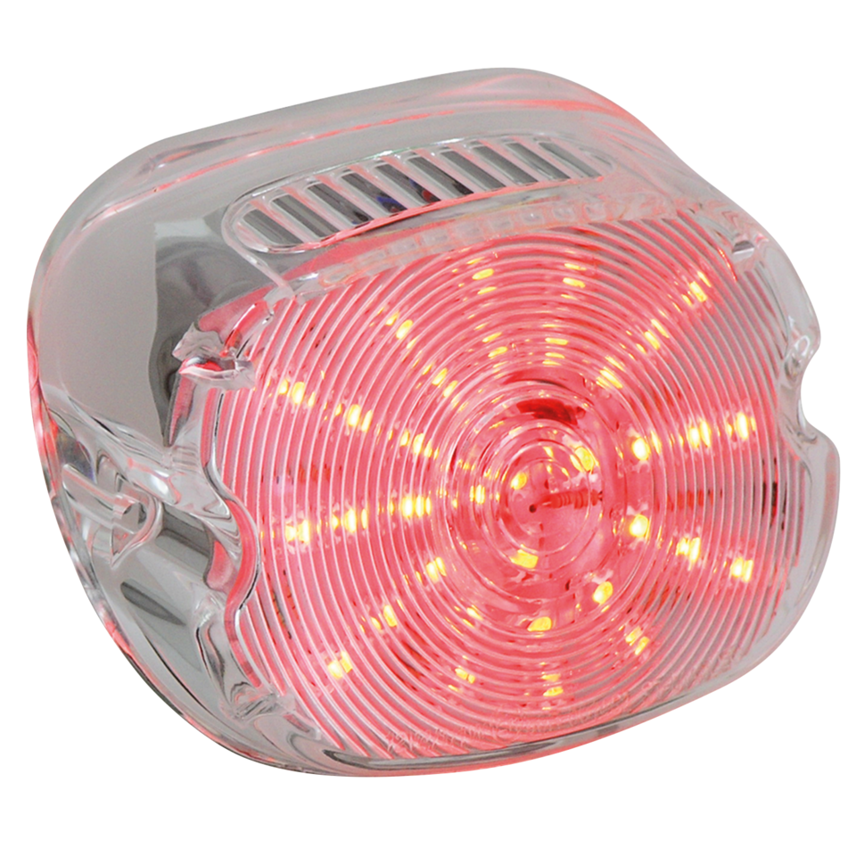 GZP LowPro H-D LED taillight clear lens