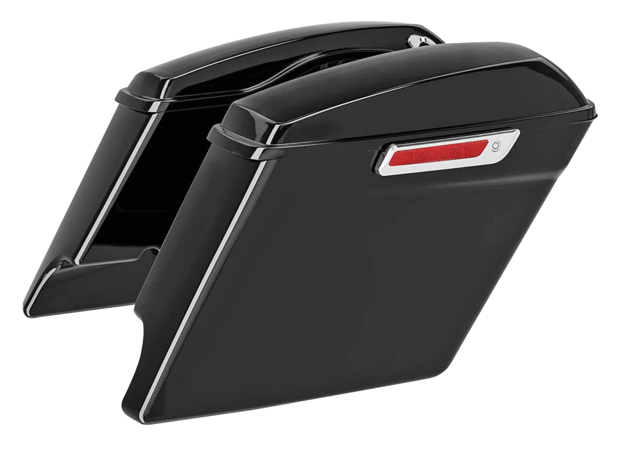 Ext. Saddlebags Gloss Black FLH/T14-Up