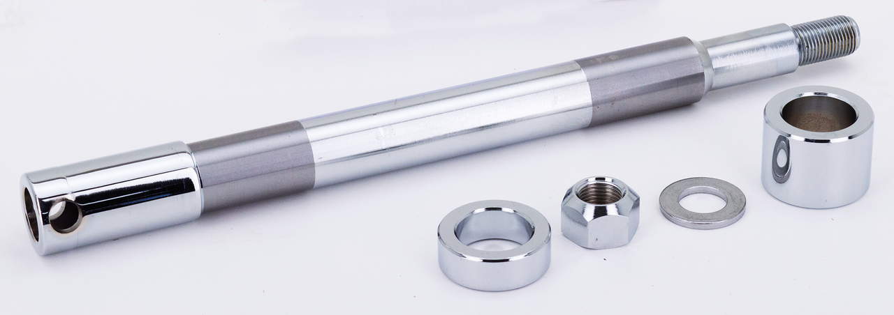 GZP Chr front axle kit FLST08-up