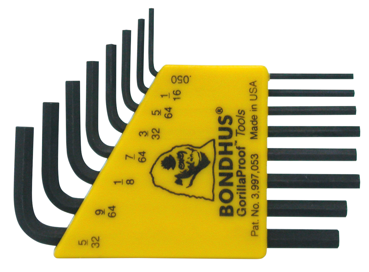 8-Piece hex key set short version