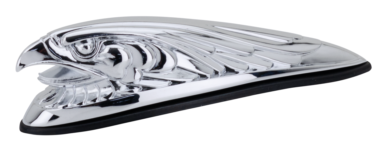 Eagle Front Fender Ornament Chrome