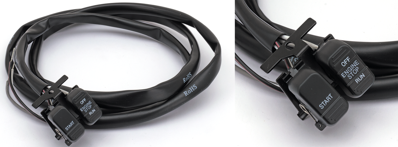 Engine Start/Stop Swith Black