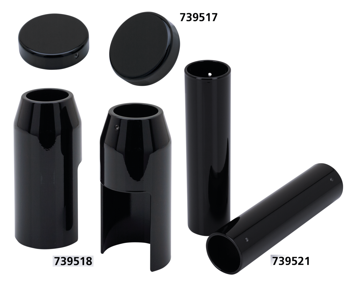 DMP Upper Fork Cover Black XL04-22