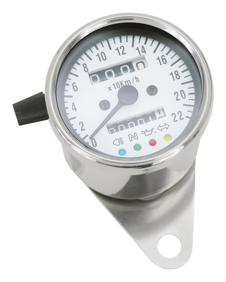 GZP 4 Light speedo KMH stainless housing