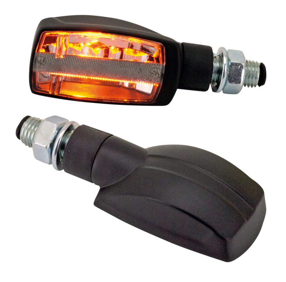 GZP Ebony turnsignals smoke lens pair