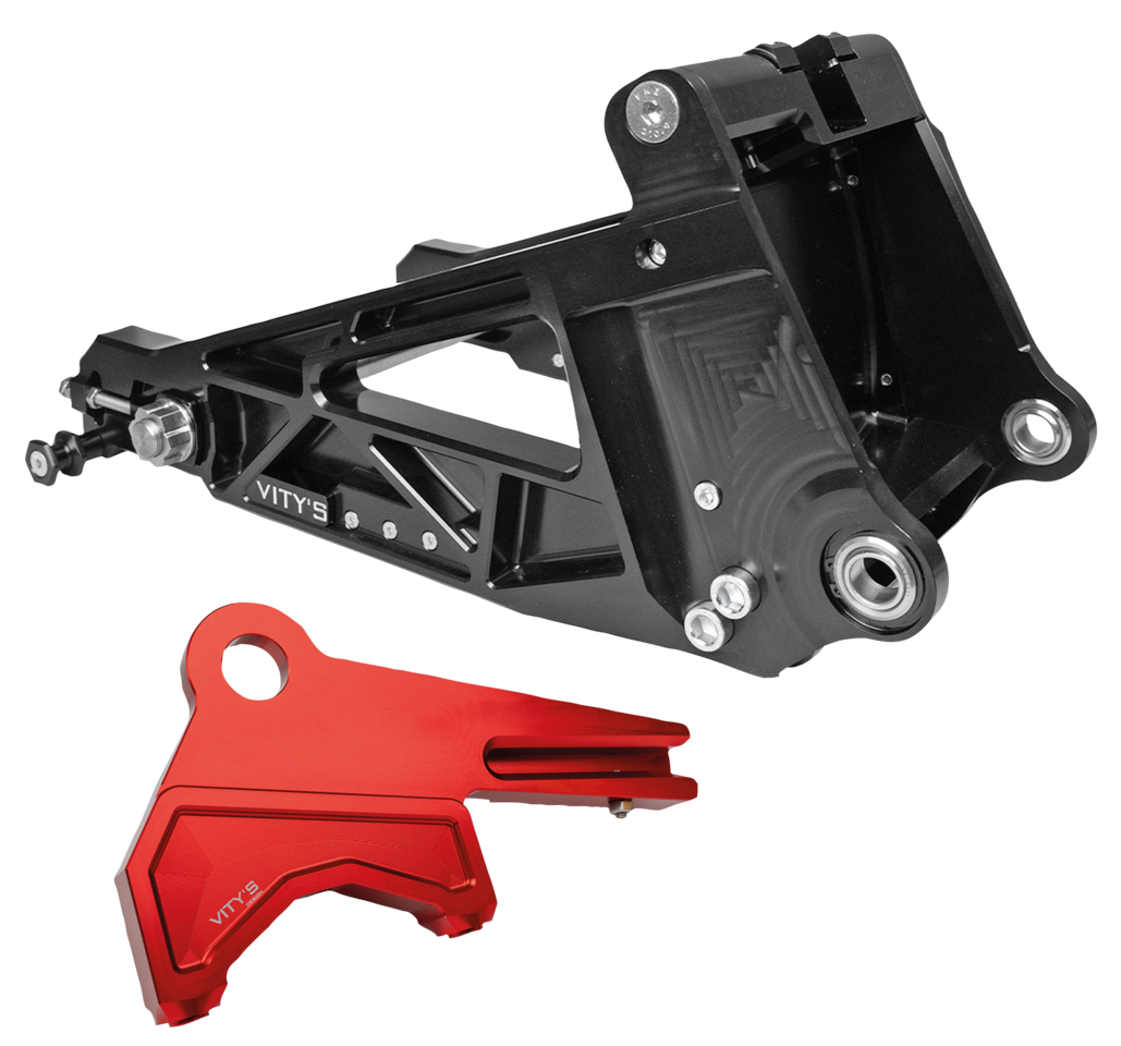 Vity's Billet Swingarm Orange ST18-Up