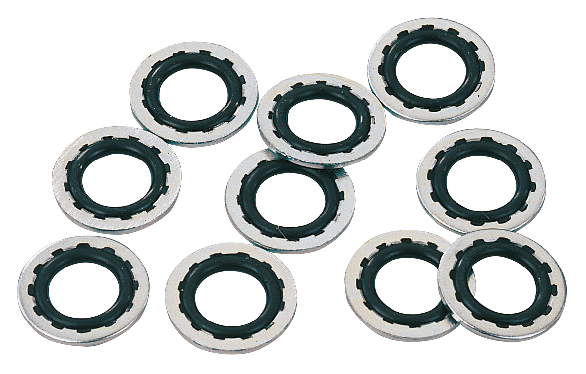 GZP 10pck banjo seal washer 10mm alu/rub
