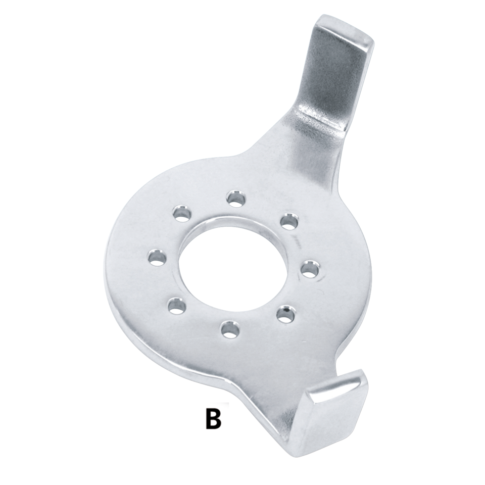 GZP Steer stop stainless Rigid, Softail