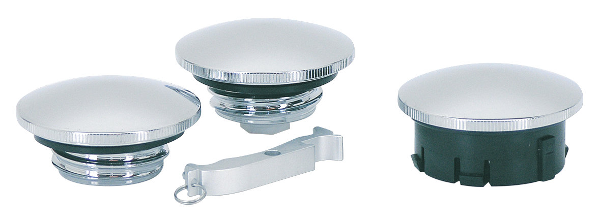 GZP Chr Essential gas cap set w/paintsav