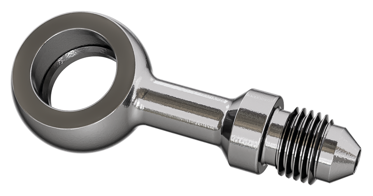 M12 banjo fitting straight Stainless