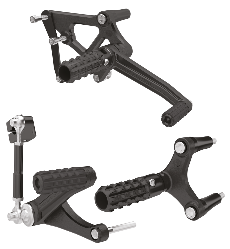 RSD Rear set XL04-13 Black Ops