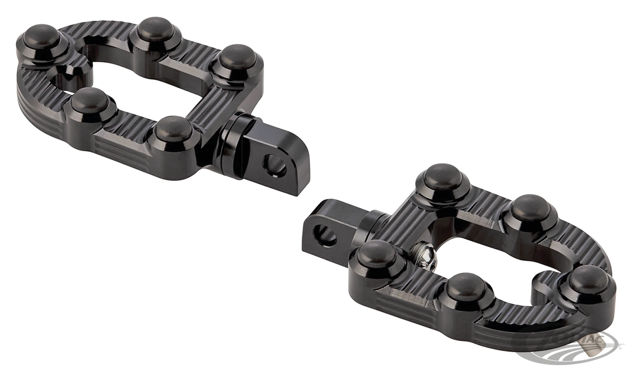 Ness MX Foot Pegs Black No Mounts