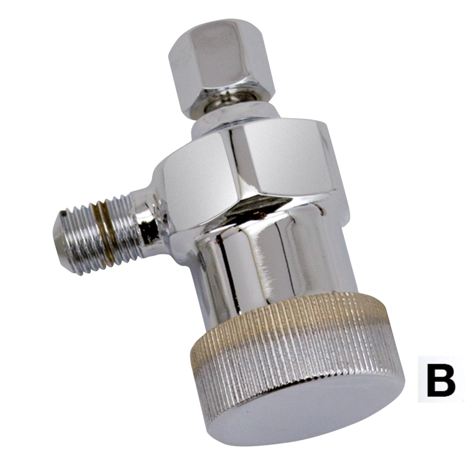 gasstrainer less screen chrome 41-49 all