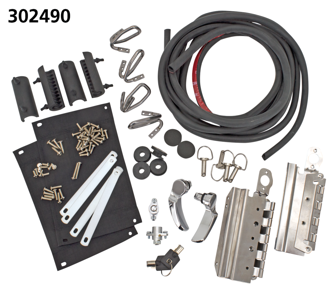 GZP saddlebag latch kit FLH/T14-UP