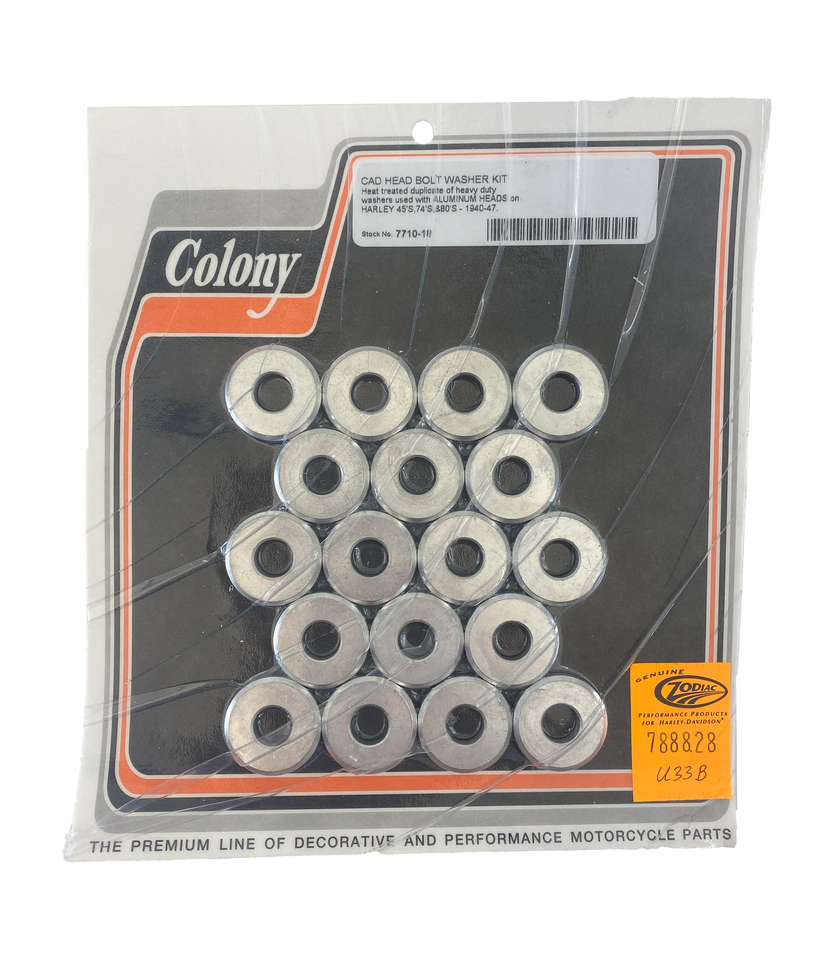 Alum Flathead Washr Set HD 45ci40-47