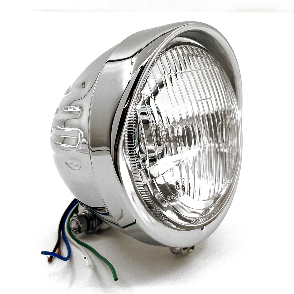 GZP Chrome 6" Headlight H4 55/60 E-ap