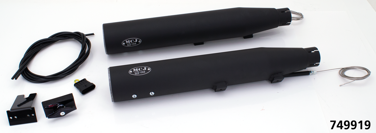 MCJ Royal Slip-Ons FXSB12-17 Black