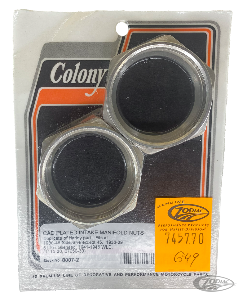 Colony inlet packing nuts SVBT34-48