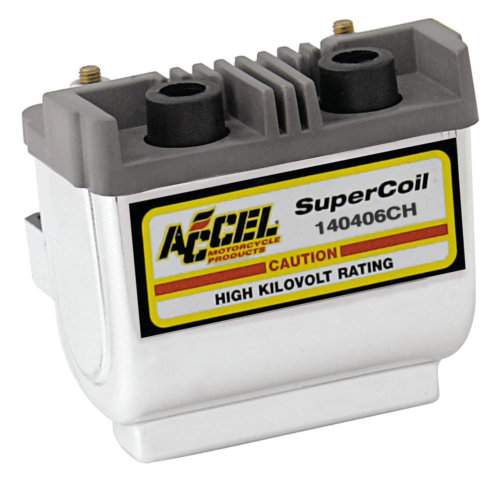ACCEL Ignition coil Chrome 4.7Ohm