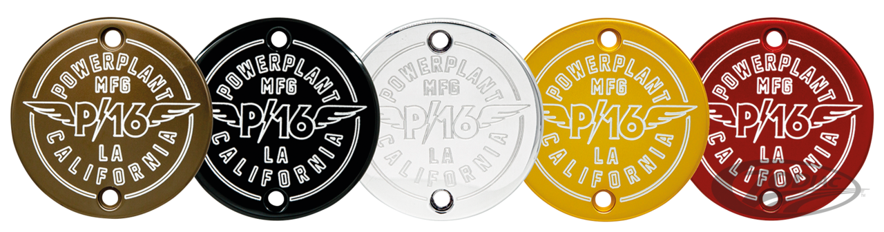 P16 POINTS COVER - SPORTSTER Polished