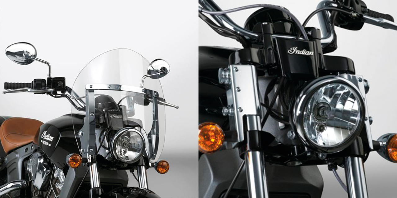 Switchblade Shty kit Indian Scout chrome