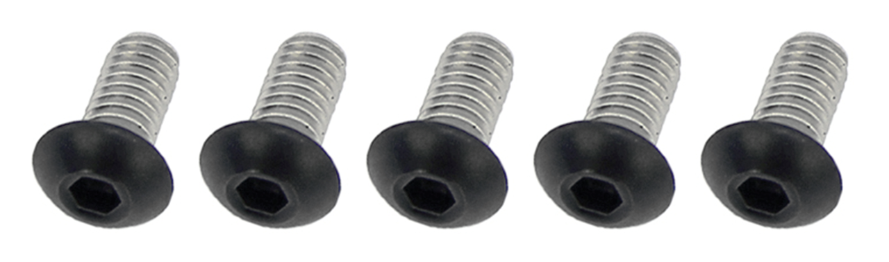 Point Cvr Bolts Matt Blk BT00-17