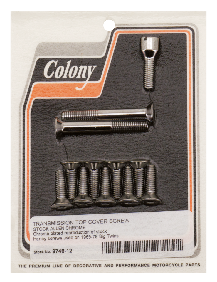 Trans top cover screw kit BT65-78 WhiPla