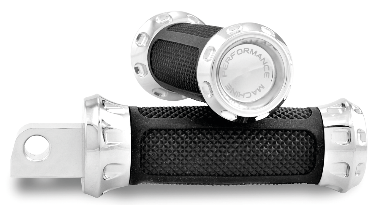 PM OVERDRIVE FOOT PEG SET chrome