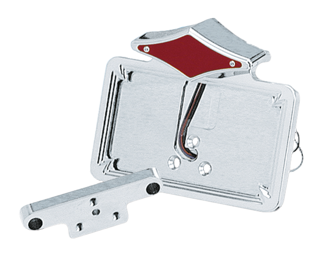 GZP Licensepl.w/diamond LEDlight blockmo