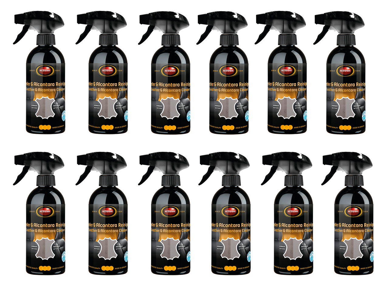 12pck Autosol Leather & Alcantara 500ml