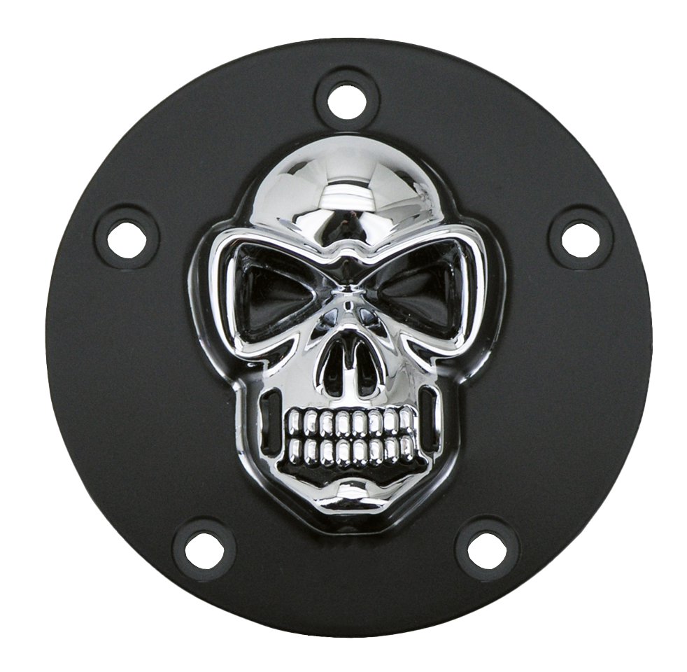 GZP Blk/chr skull points cover TC99-u