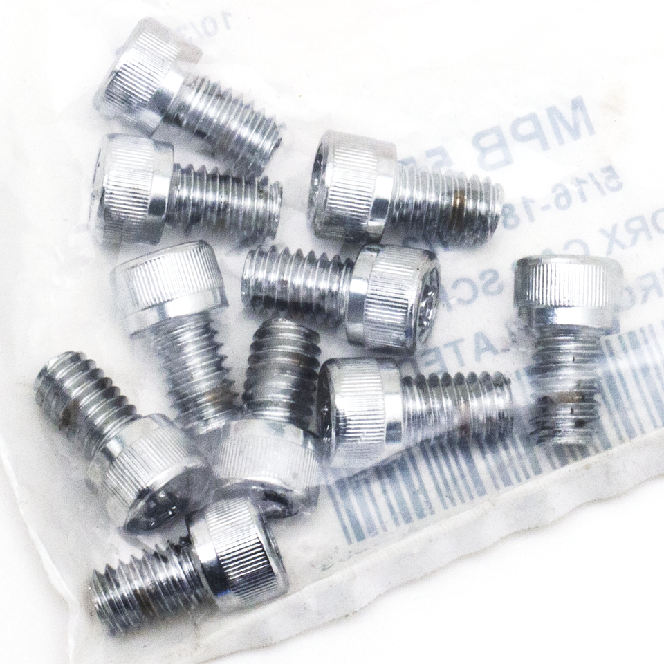 10pck Knurled torx screw 5/16-18x1/2"