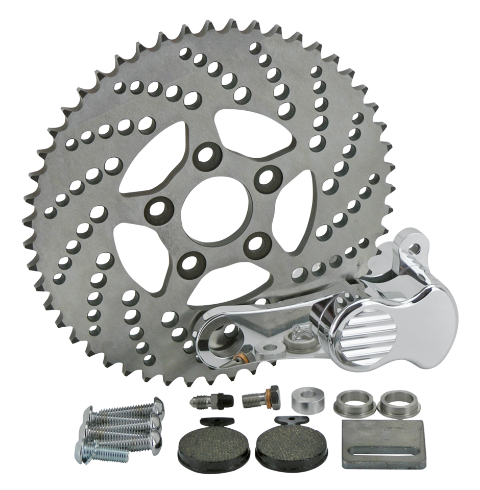 Sprocket disc kit drilled 51T polished