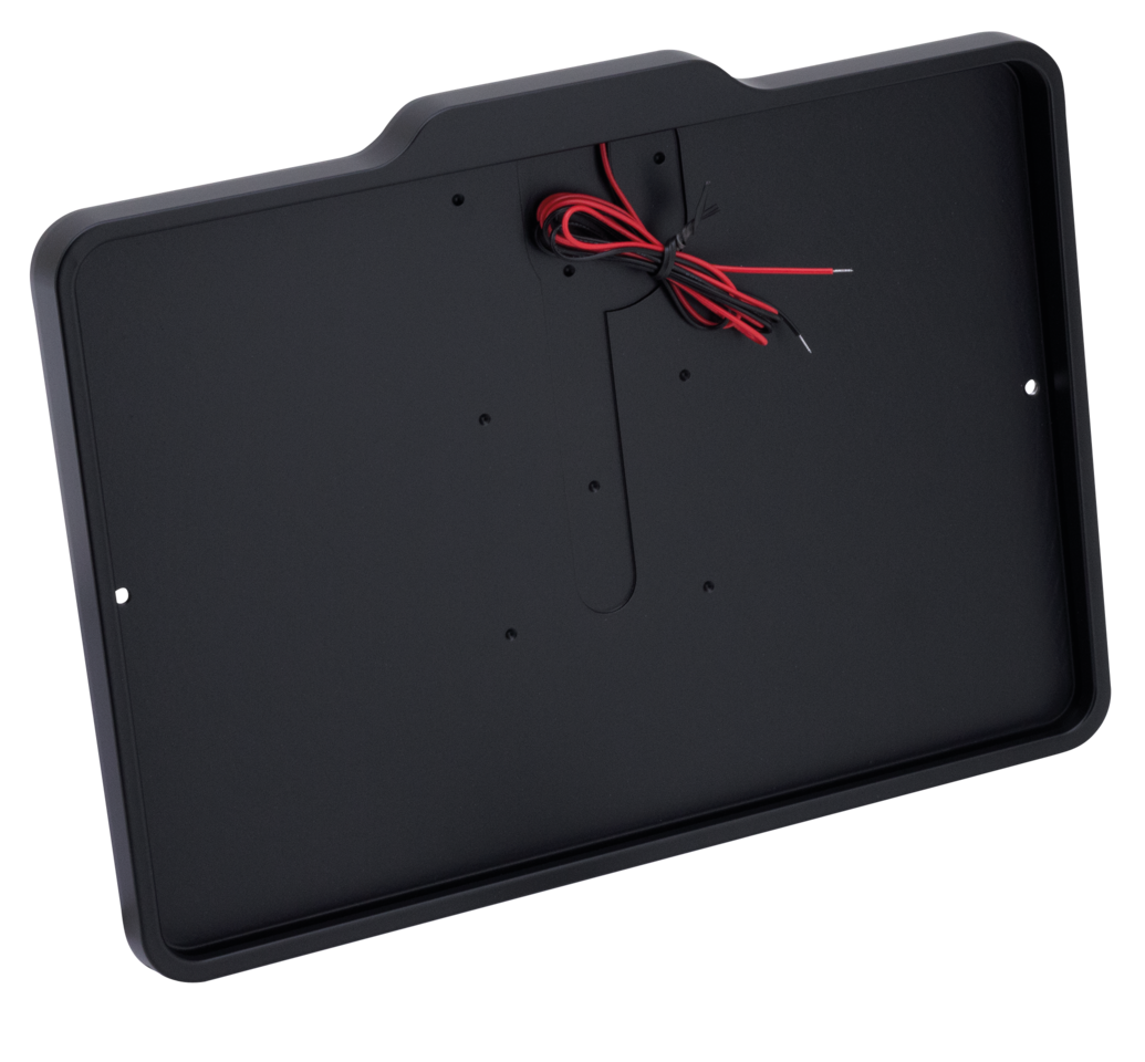 DMP License Frame DK Matt Black