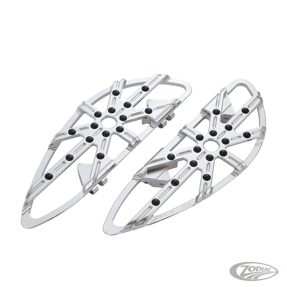 10-Gauge DR Floorboards Chrome ST18-Up