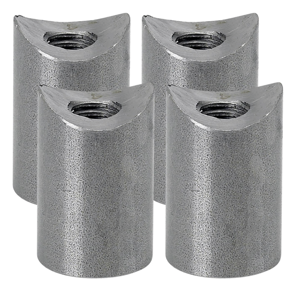 1" Coped Bungs 3/8-16" Thread 4Pck